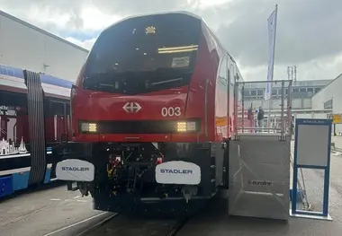 Stadler Unveils Euro Dufour Locomotive for SBB Cargo at InnoTrans 2026