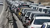 ترافیک سنگین در آزادراه رشت-قزوین