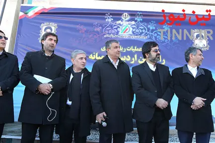آغاز عملیات ریل گذاری راه آهن اردبیل - میانه