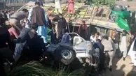 تصادف مرگبار کامیون و ون در پاکستان