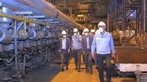 بازدید مدیرعامل شرکت فولاد مبارکه از مجتمع فولاد سبا