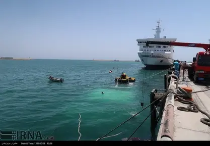 غرق شدن کشتی مسافربری دنا