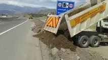 لکه‌گیری محورهای روستای و اصلی بخش طارم سفلی


