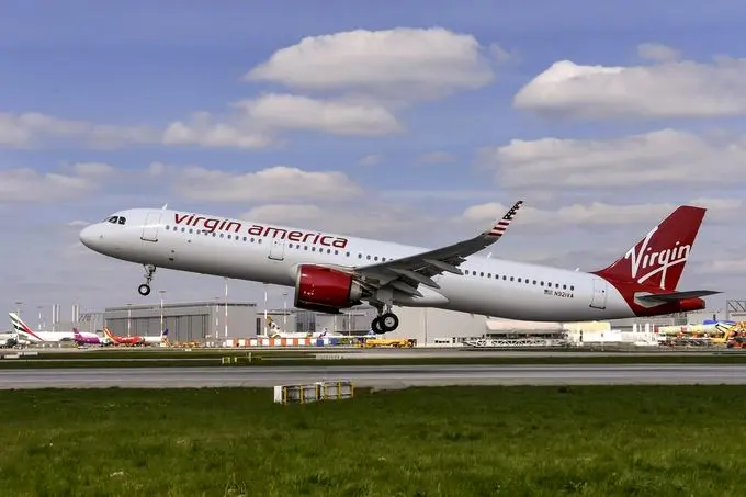 Airbus delivers first ever A321neo to Virgin America 