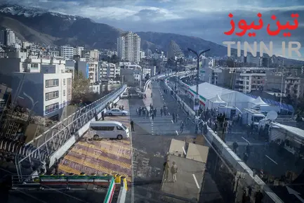 افتتاح پل طبقاتی صدر(1392)