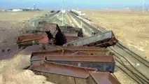 کمیته بررسی سوانح در محل خروج قطار باری کاشمر-نیشابور 