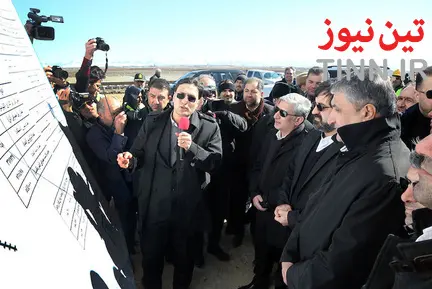 آغاز عملیات ریل گذاری راه آهن اردبیل - میانه