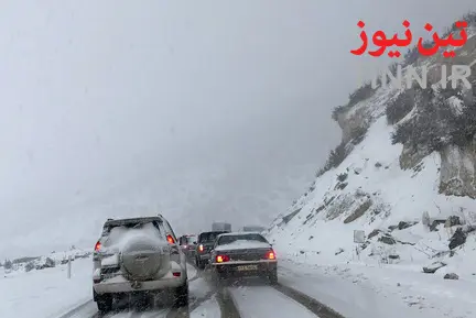 وضعیت قرمز برای مسافران محور کیاسر به سمنان