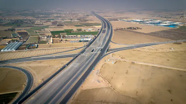 گزارش تصویری | مراحل ساخت رینگ چهارم ترافیکی شهر اصفهان