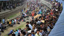 وضعیت قطارهای مسافربری بنگلادش در تعطیلات عید قربان – ایستگاه قطار داکا