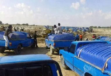  توقیف ۱۱ خودرو حامل سوخت قاچاق در سیستان