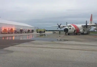 USCG rescues four after boat explosion
