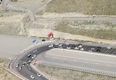 فهرست محورهای دارای بیشترین  تردد طی ۲۴ ساعت گذشته