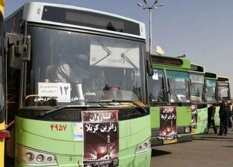 ۲۰ دستگاه اتوبوس از بندرعباس به مرزچذابه اعزام شد