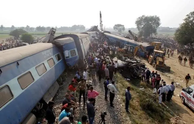 ترخیص 110 نفر از مصدومان حادثه خروج قطار از ریل
