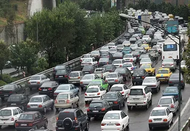 ترافیک سنگین در محورهای ورودی مشهد