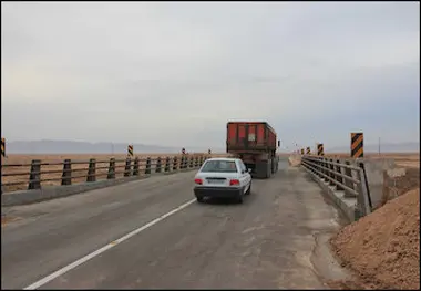 آغاز بهره‌برداری از پل کالشور در خراسان شمالی پس از ۷ سال 