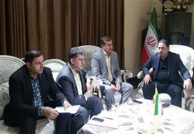 جلسه مشترک مدیرعامل اتحادیه با معاون وزیر راه کشور عراق