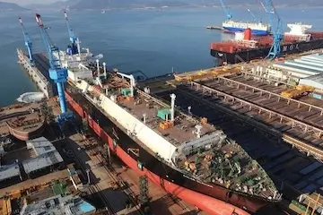سلطه دوباره کره بر صنعت کشتی‌سازی جهان 