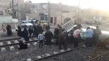 فیلم| عاقبت بی توجهی به قوانین و مقررات حمل و نقل ریلی 