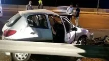  تصادف در بزرگراه شهید دستجردی اصفهان 