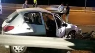  تصادف در بزرگراه شهید دستجردی اصفهان 