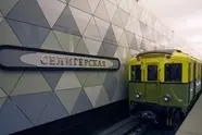 مراسم رژه قطارهای برقی در مسکو برگزار شد