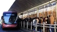 خدمت‌رسانی اتوبوس‌رانی تهران به مناسبت برگزاری مسابقه فوتبال 

