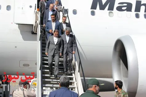 گزارش تصویری بازدید وزیر راه و شهرسازی از فرودگاه کرمان