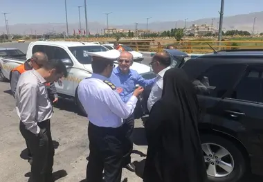بازدید رئیس سازمان راهداری از پروژه تعریض محور سبزوار-ششتمد