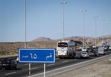 بهره برداری ۴۰ کیلومتر از باند دوم محور قم-تهران در ۱۴۰۴