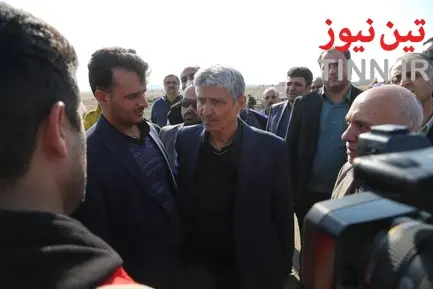 بازدید مدیر فرودگاه امام از محل سقوط هواپیمای مسافربری بویینگ ۷۳۷ متعلق به خطوط هوایی اوکراین