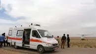 مصدومان خودرو تیبا با بالگرد به بیمارستان شهر زنجان منتقل شدند