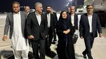 وزیر راه و شهرسازی وارد فرودگاه بین المللی شهدای زاهدان شد 