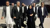 وزیر راه و شهرسازی وارد فرودگاه بین المللی شهدای زاهدان شد 