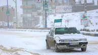 بارش پراکنده برف در جاده‌های 4 استان/آزادراه کرج-‌تهران پرترددترین مسیر