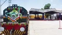 فعالیت سرویس قطار باری ایران-پاکستان متوقف شد