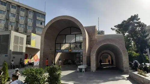 پلازا ایستگاه مترو جهاد (1)