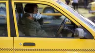 تصویر | رعایت کرونا در تاکسی تهران 