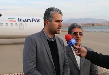 نخستین پرواز از فرودگاه سهند انجام شد