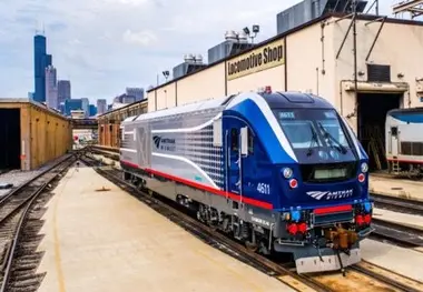  Amtrak unveils new locomotive for the Midwest 