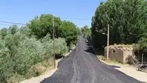نزدیک به نیم میلیون مترمربع مسیر روستایی در ارومیه آسفالت شد