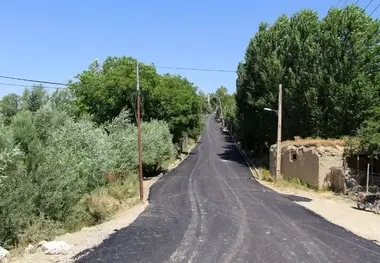 نزدیک به نیم میلیون مترمربع مسیر روستایی در ارومیه آسفالت شد