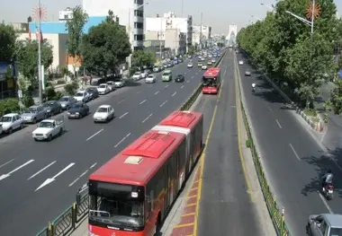 افتتاح خط «بی. آر. تی» رشت