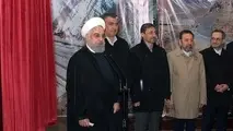 روحانی: عوارض قطعه یک آزادراه تهران- شمال صرف ساخت قطعه دوم می‌شود