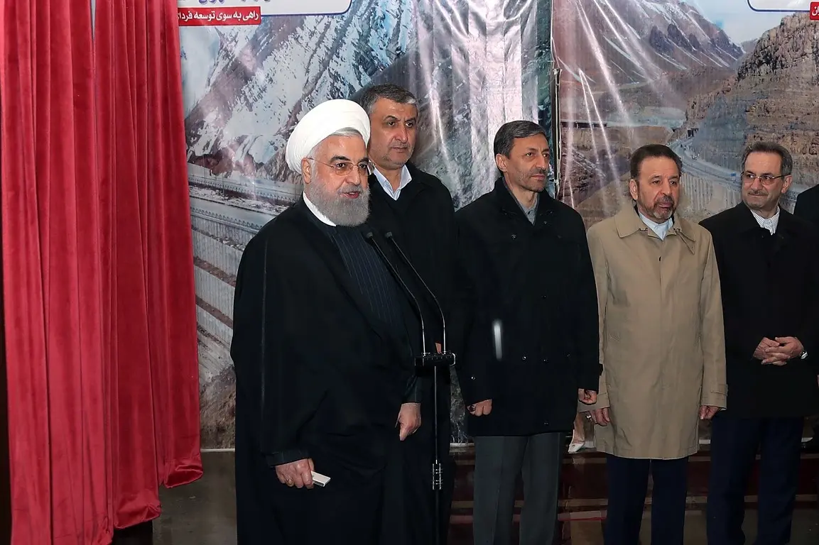 روحانی: عوارض قطعه یک آزادراه تهران- شمال صرف ساخت قطعه دوم می‌شود
