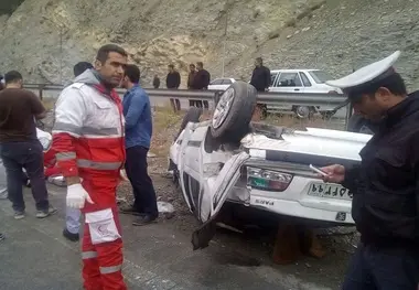 تصادفات 24 ساعت گذشته جاده ها تلفات نداشت 