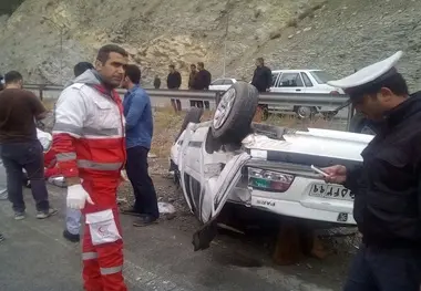 تصادفات 24 ساعت گذشته جاده ها تلفات نداشت 