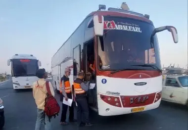 تشدید نظارت فنی بر ناوگان حمل‌ونقل عمومی استان تهران با هدف ارتقاء ایمنی سفر زائران