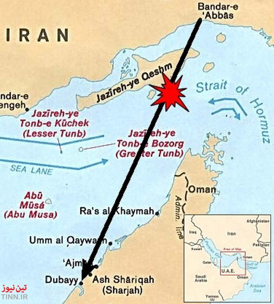کریدوری که مستقیم نیست